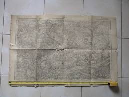 DPT. 37. - . CARTE TOPOGRAPHIQUE -  TOURS - Topographical Maps