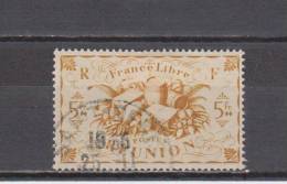 Réunion YT 244 Obl : France Libre , Série De Londres - 1943 - Used Stamps