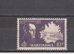 Martinique YT 215 * : Victor Schoelcher - 1945 - Ongebruikt