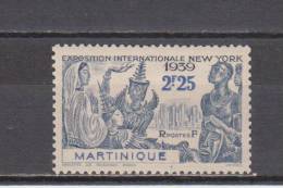 Martinique YT 169 * : Expo De New York - 1939 - Neufs