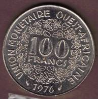 AFRIQUE DE L'OUEST WEST AFRICAN STATES 100 FRANCS 1976 - Autres – Afrique