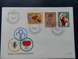 33/637   FDC   LUX - Abeilles