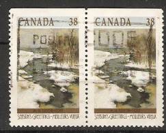 Canada  1989  Christmas  (o) - Single Stamps