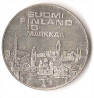 FINLANDE 10  MARKKAA  1971  ARGENT  QUALITE ! - Finnland