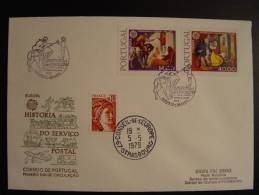 PORTUGAL DELGADA LIAISON POSTALE FDC CONSEIL EUROPE EUROPA PARLAMENT TIRAGE LIMITE 25 Ex. !!!! - Covers & Documents