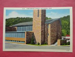 Gatlinburg Tn First Baptist Church Linen -ref 872 - Autres & Non Classés