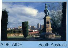 (551) Australia - SA - Adelaide With Statue - Adelaide