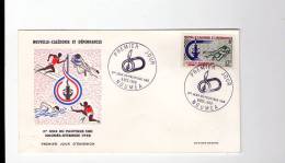 FDC Nouvelle Calédonie - 2éme Jeux Du Pacifique Sud - Obl  Du 08/12/66 (1er Jour) - Used Stamps
