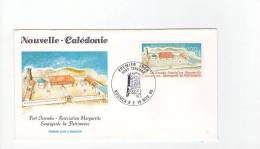 FDC  Nouvelle Calédonie - Sauvegarde Du Patrimoine Fort Teremba  - Obl  Du 18/11/89 (1er Jour) - FDC