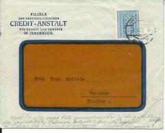 AU016 -  AUSTRIA - LETTERA  DA INNSBRUCH A VEZZANO (TN) - 2.11.1925 - Storia Postale