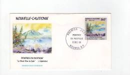 FDC  Nouvelle Calédonie - Peintres Du Pacifique - Obl  Du 05/12/90 (1er Jour) - Gebruikt
