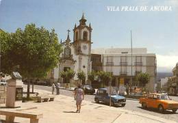 CPSM  PORTUGAL Vila Praia De Ancora , Auto Renault 4 L , R8 , Place De La République - Vila Real