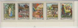 Russia 1969 MNH** Mi 3689-3693 Russian Fairy Tales - Fogli Completi