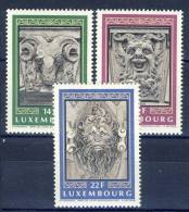 #Luxembourg 1992. Mascarones. Michel 1299-1301. MNH(**) - Unused Stamps