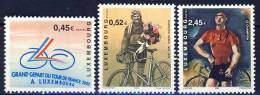 #Luxembourg 2002. Tour De France. Michel 1574-76. MNH(**) - Unused Stamps