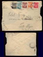 Brazil Brasilien 1936 Zensur Censor From Yugoslavia - Covers & Documents