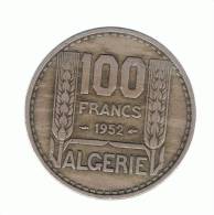 ALGERIA - ARGELIA -  100 Francs  1952  KM93 - Algérie