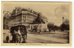 PARIS 14°  -  La Place Denfert Rochereau, Un Kiosque à Fleur  -  Ed. LL,  N° 29 - Distretto: 14