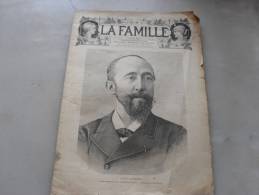 La Famille N° 15  18 Juin 1893 Jules Claretie  Academie Française - Magazines - Before 1900