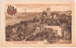 Luftkurort Burg Blankenstein A D Ruhr Hattingen Besitzer Gustav Vom Stein Wappen 28.7.1907 - Hattingen