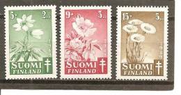 Finlandia-Finland Nº Yvert  349-51 (MH/*). - Unused Stamps