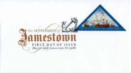 Env. Premier Jour Avec Timbre "The Settlement Of Jamesown" Et Oblit. PJ Jamestown 11.05.2007 - 2001-2010
