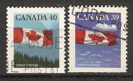 Canada  1989-90  Canadian Flag  (o) - Sellos (solo)