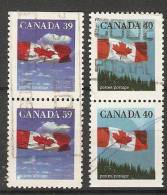 Canada  1989-90  Canadian Flag  (o) - Timbres Seuls