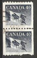 Canada  1990  Canadian Flag  (o) - Coil Stamps