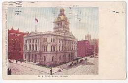 Post Office Denver Co Vintage Original Postcard Cpa Ak (W3_1380) - Denver