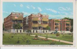 Lampru Court Apartments 1915-17-21-23-25 Boulevard Opposite Springfield Park Automobil Um 1930 - Jacksonville