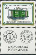 AD0844 Austria 2001 Cars Tram 1v+labal MNH - Tranvie