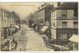 Carte Postale Ancienne Livarot - Rue De Vimoutiers - Livarot