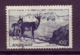 Andorre Français YV PA 1 O 1950 Isard - Gibier