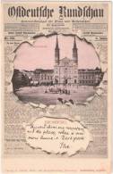 BROMBERG Zeitung Ostdeutsche Rundschau Friedrichsplatz Bydgoszcz 1901 Dead Tod President Mac Kinley USA - Westpreussen