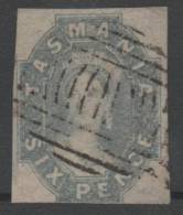 AUSTRALIA/TASMANIA 1857/60 - Yvert #13 - VFU - Gebraucht