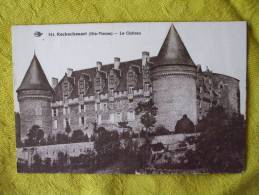 87  - AL2 -  ROCHECHOUART - LE CHATEAU - Rochechouart