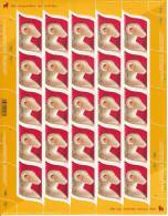 Canada MNH Scott #1969 Complete Sheet Of 25 48c Ram, Chinese Symbol - Year Of The Ram Lunar New Year - Feuilles Complètes Et Multiples