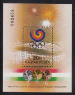 Hungary MNH Scott #3161 Souvenir Sheet 20fo Medals Won By Hungarian Athletes - 1988 Summer Olympics Seoul - Ongebruikt