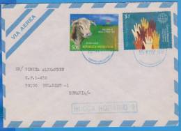 Argentina, Airmail, Par Avion Envelope Sent To Romania. Nice Franking - Posta Aerea