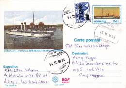 POSTCARD,ENTIERS POSTAUX,POSTAL STATIONERY,OVERPRINT STAMPS ROMANIA. - Lettres & Documents