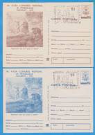 World Oil Congress  ROMANIA 2 X Postal Stationery Postcard 1979 - Pétrole