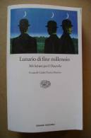 PBP/48 LUNARIO DI FINE MILLENIO 366 Letture X Il 2000 Einaudi - Novelle, Racconti
