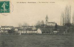 Sancergues En Berry 1839 Vue Generale Sud . Le Lavoir - Sancergues