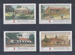 SOUTH AFRICA Transkei 1984 Post Office History Architecture Buildings 2nd Issue Stamps MNH SG#156-159 Michel 155-158 - Nuevos