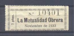 LA MUTUALIDAD OBRERA - Emisiones Nacionalistas