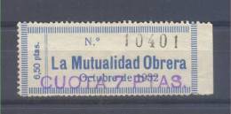 LA MUTUALIDAD OBRERA - Emisiones Nacionalistas