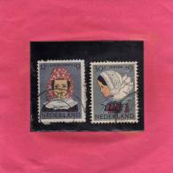 NETHERLANDS - PAESI BASSI - HOLLAND - NEDERLAND - OLANDA 1960 CHILDREN´S CHARITIES PRO INFANCIA INFANZIA USED - Used Stamps