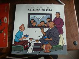 TINTIN CALENDRIER TINTIN AU TIBET  HERGE - Tintin