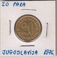 C1 Yugoslavia 20 Para 1976.  XF+ - Yougoslavie